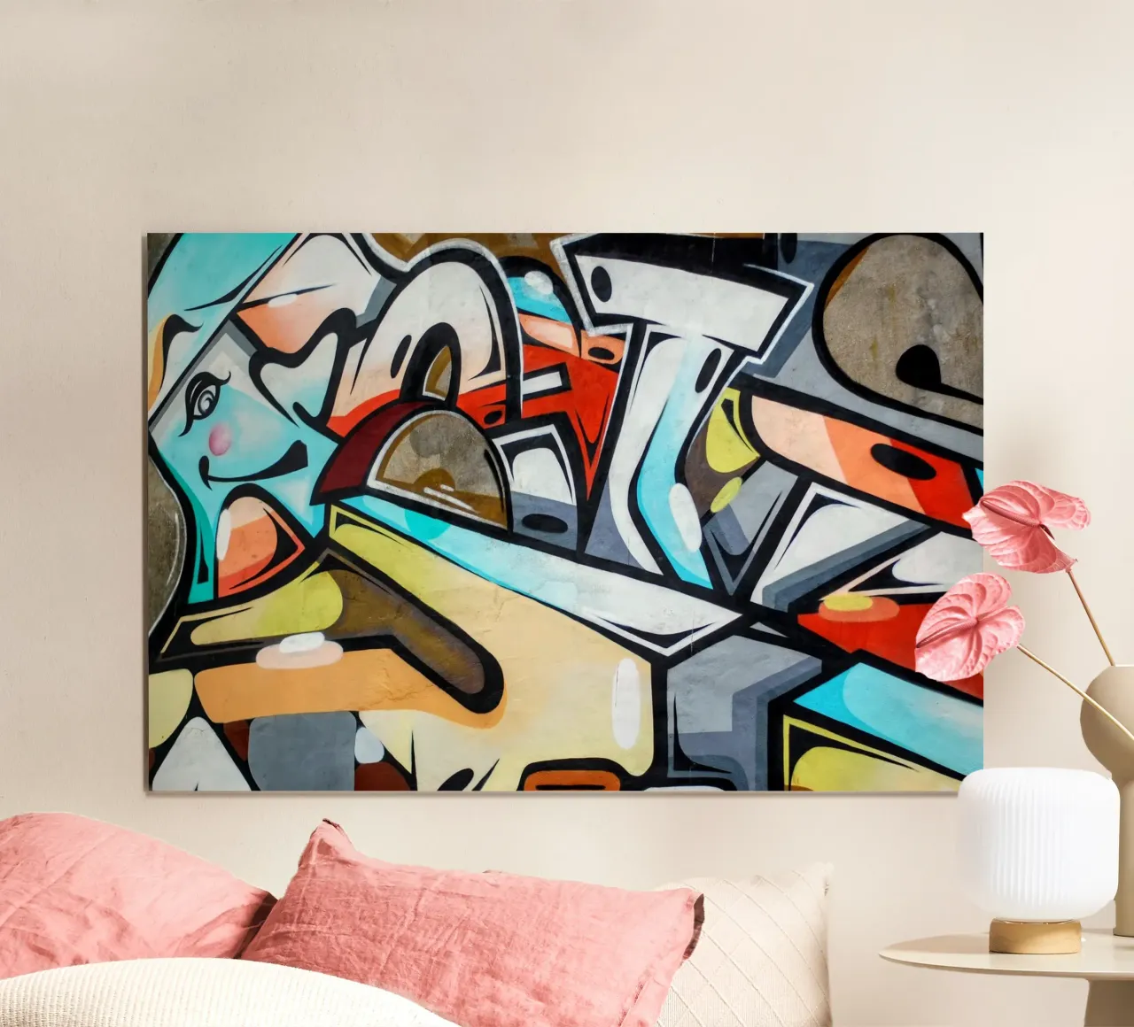 Colorful poster da artshop