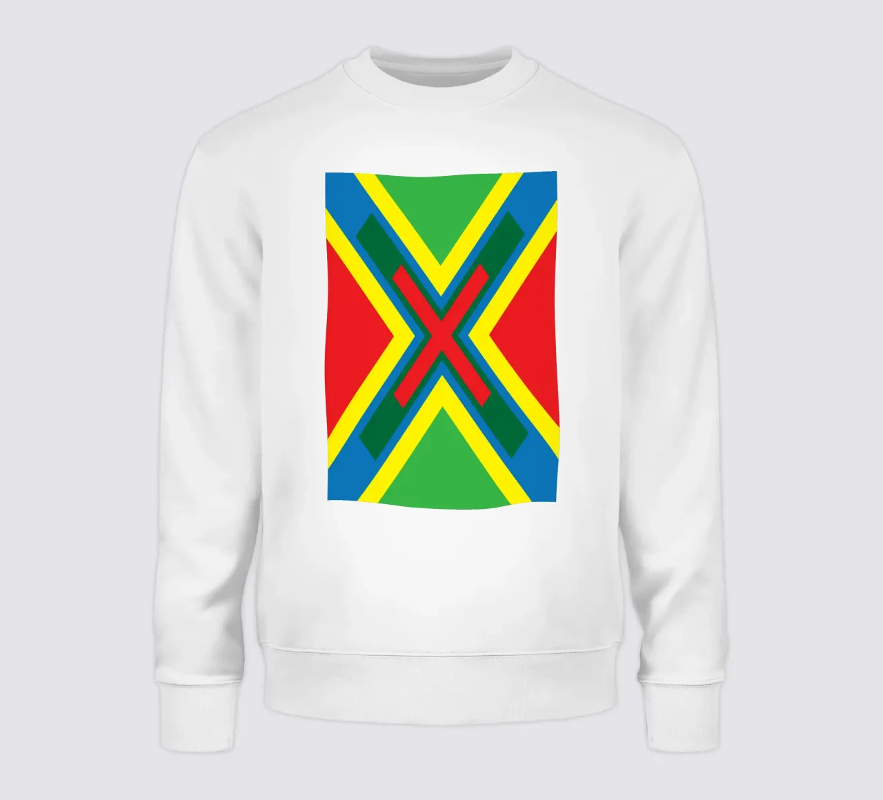 x abstract trasversale felpa da kaiyadunk