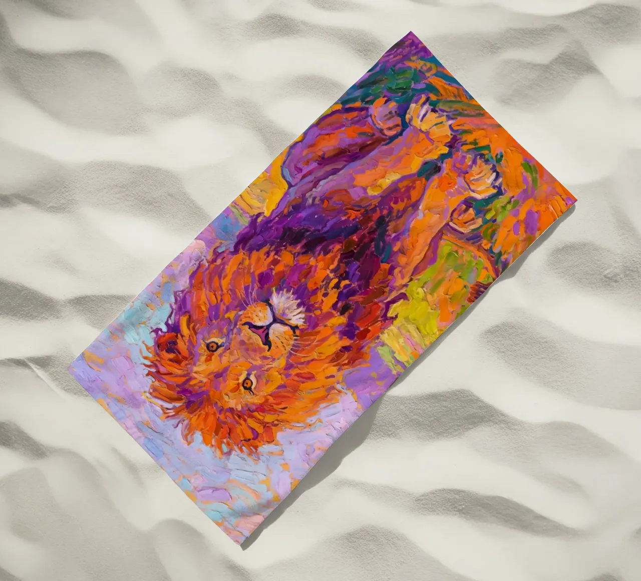 Leone telo mare da Slash Shop