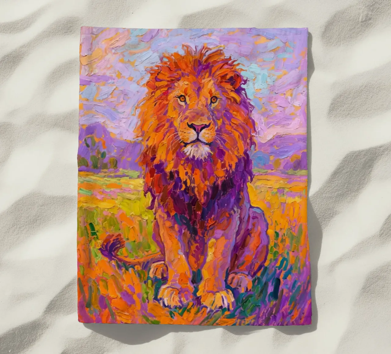 Leone telo mare da Slash Shop