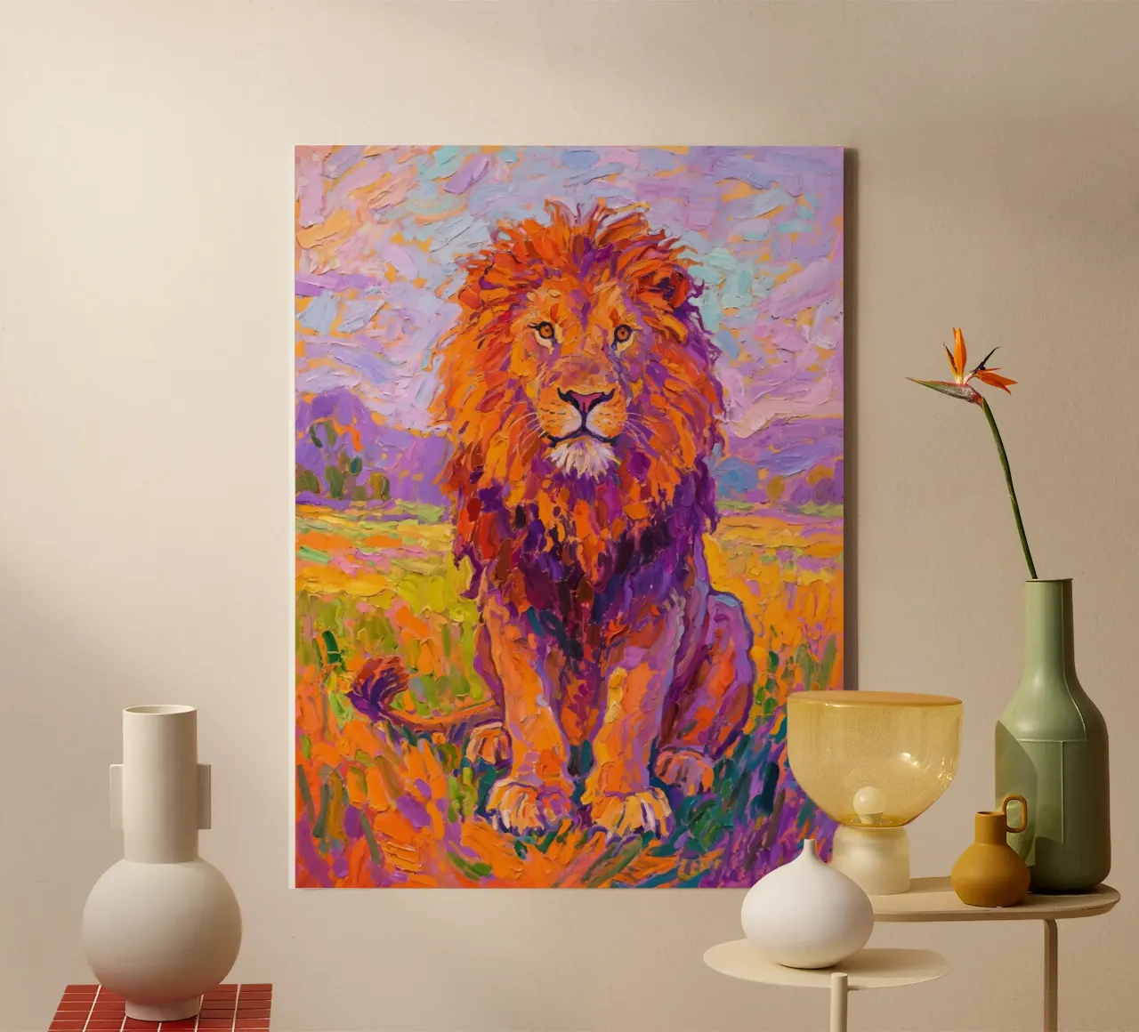 Leone tela da Slash Shop