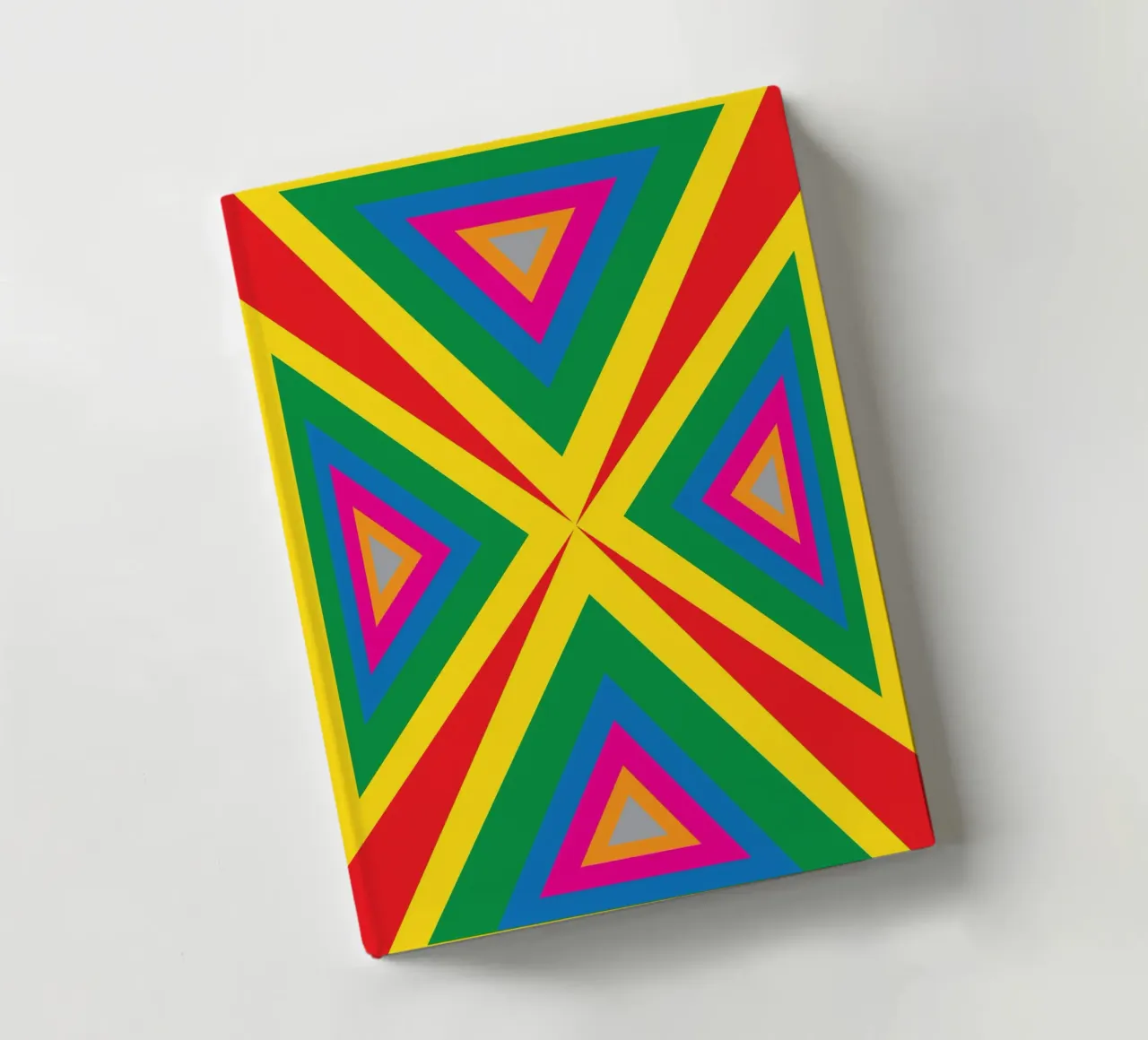 Dreieck Quadrat abstrakt Notizbuch von kaiyadunk