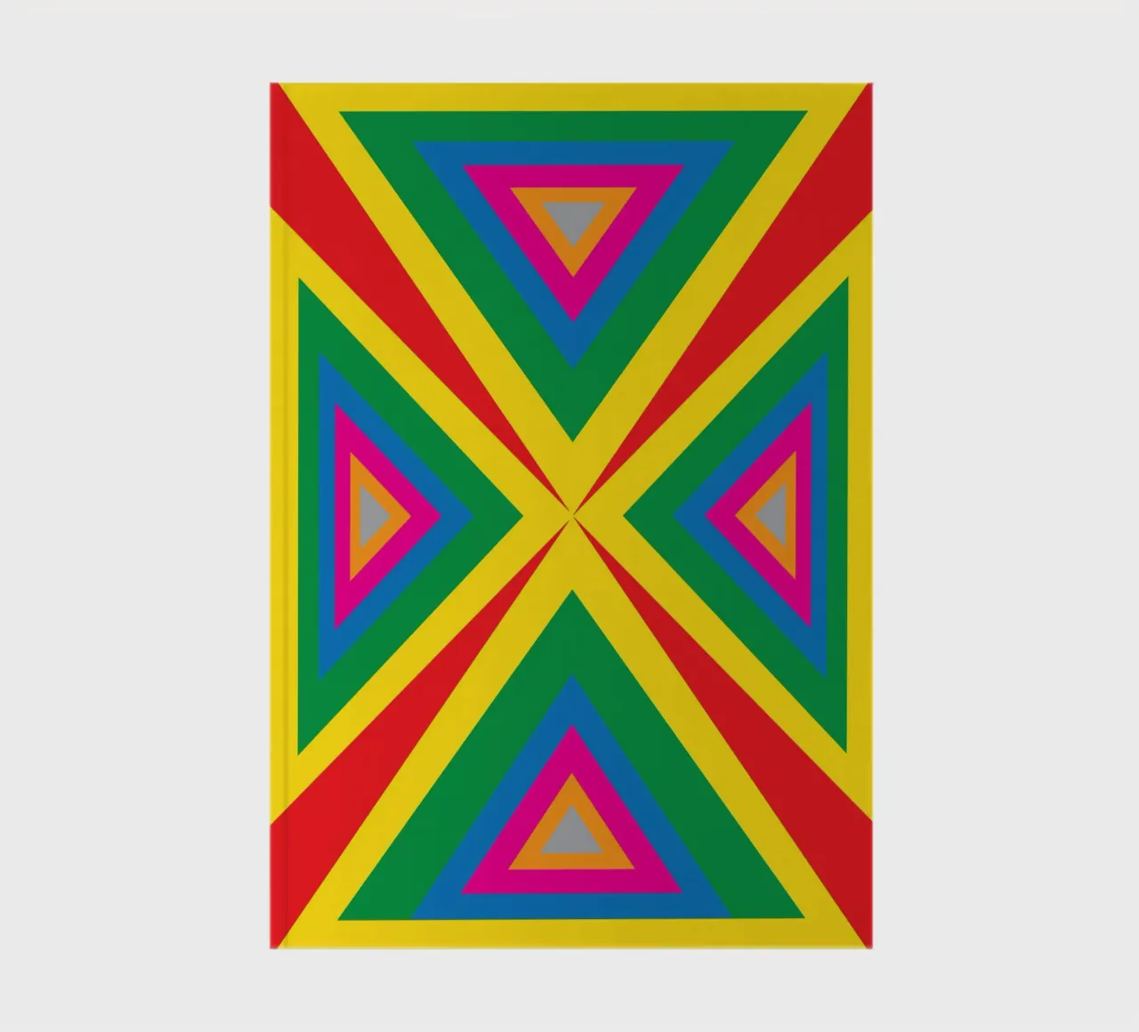 triangle square abstract notebook by kaiyadunk