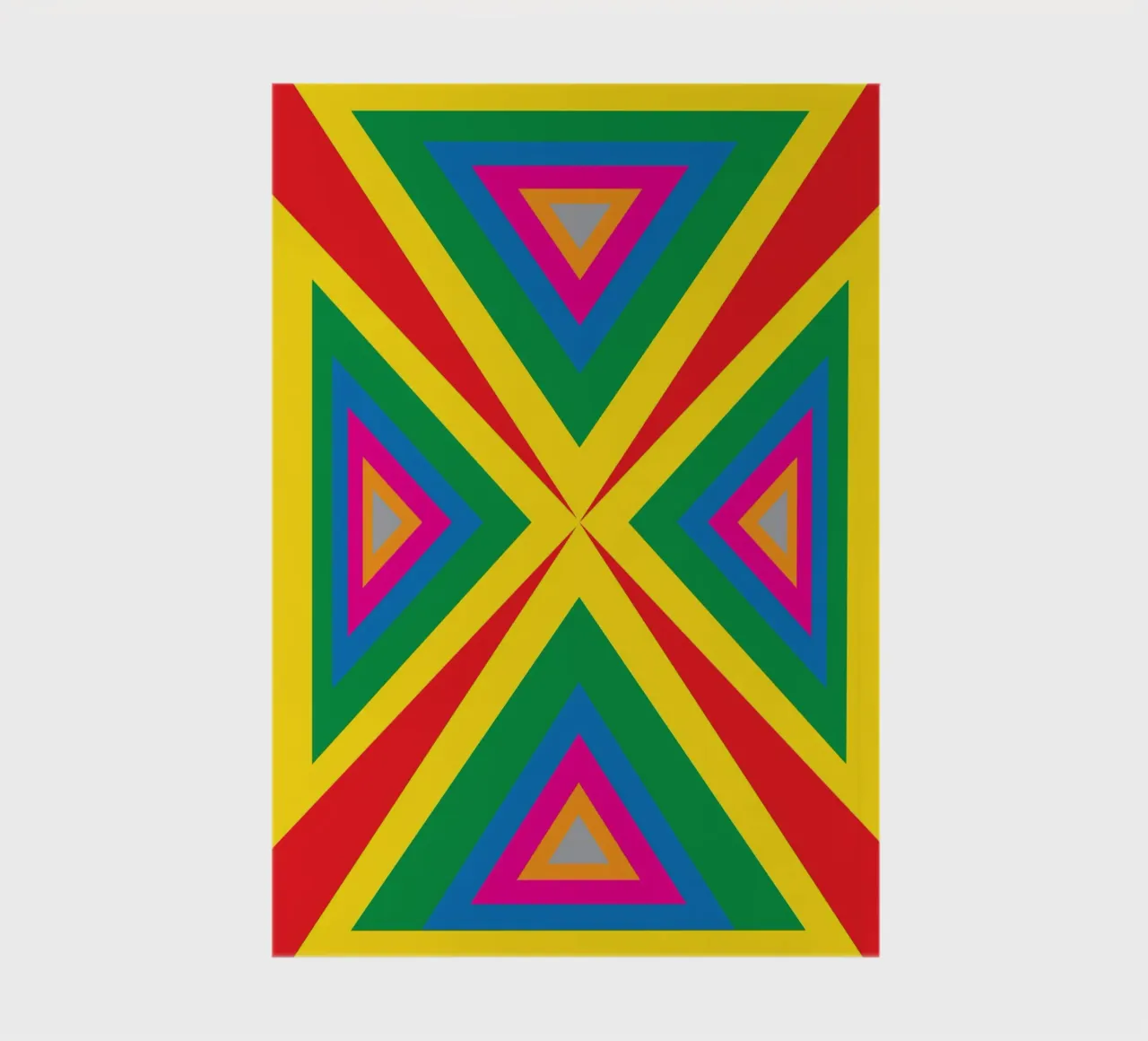 Dreieck Quadrat abstrakt Notizbuch von kaiyadunk