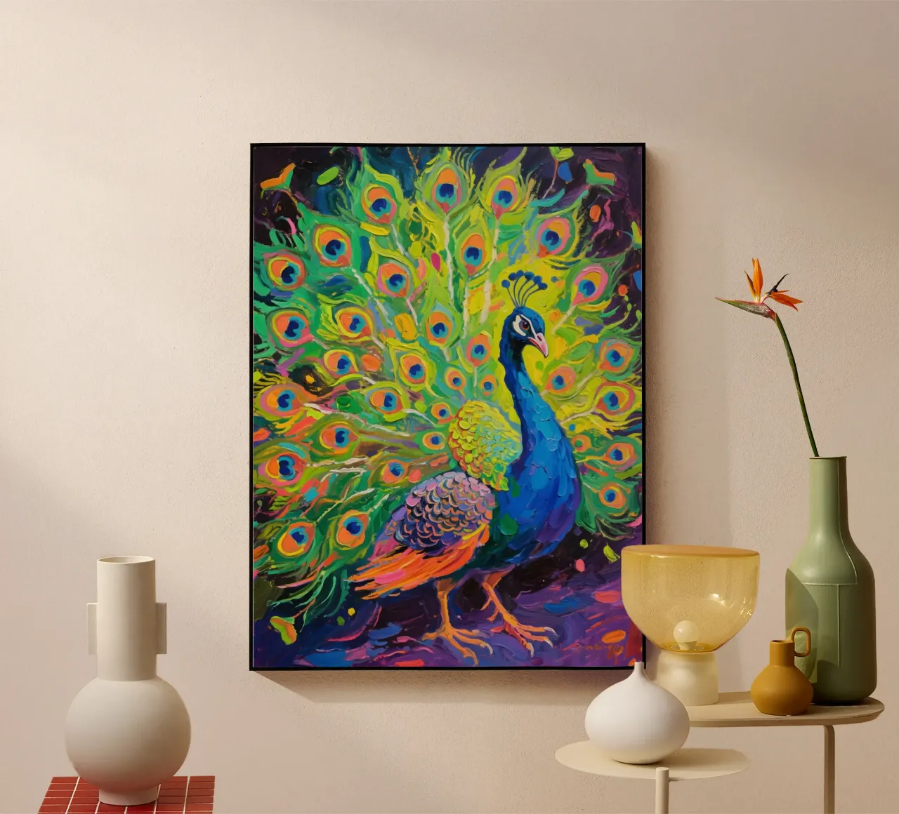 Bellezza Pavone plexiglass da Slash Shop