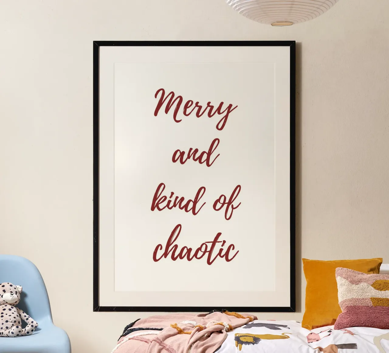 Merry and kind of chaotic carta hahnemühle da HolidaysCandyWalls