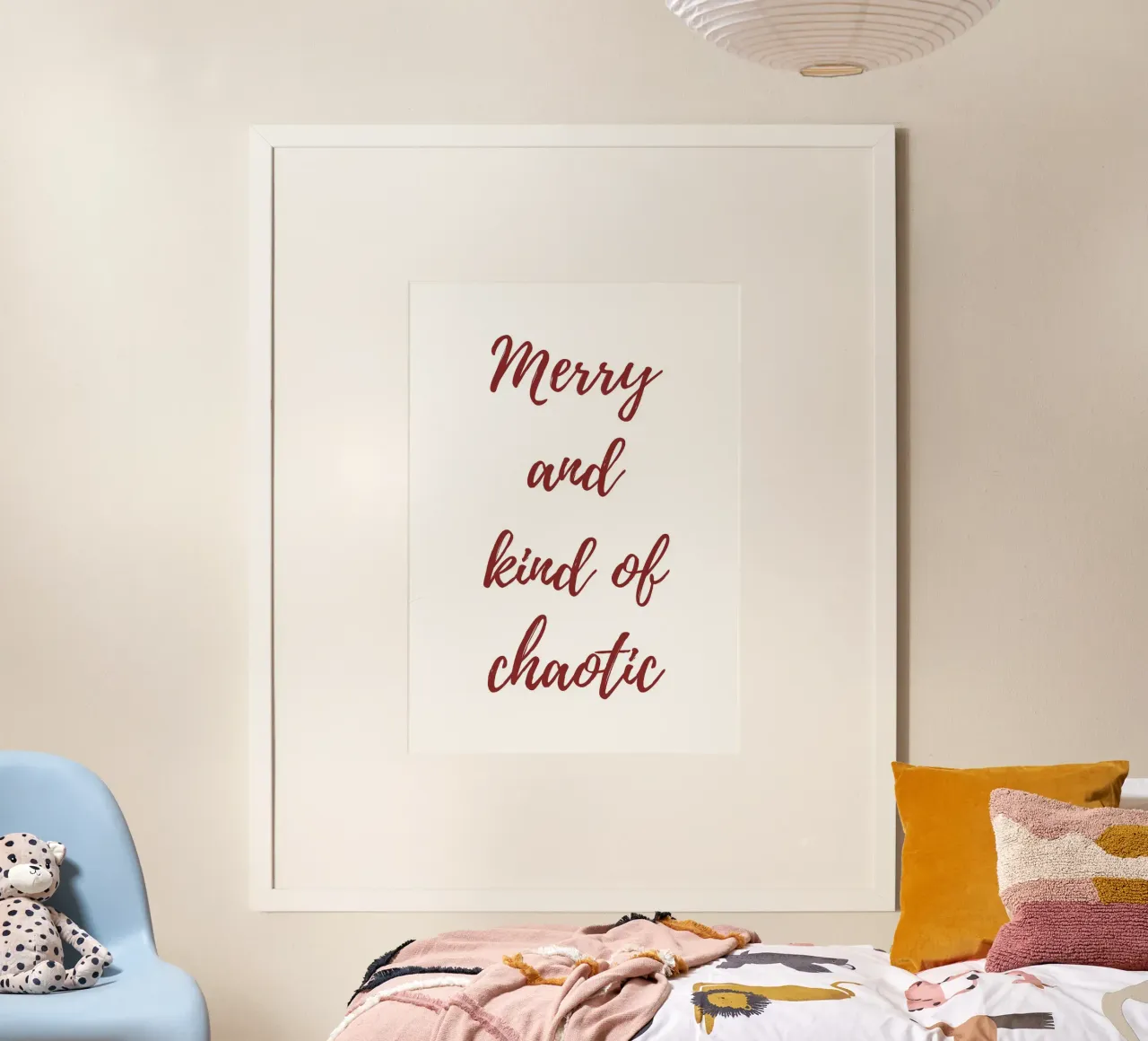 Merry and kind of chaotic carta hahnemühle da HolidaysCandyWalls
