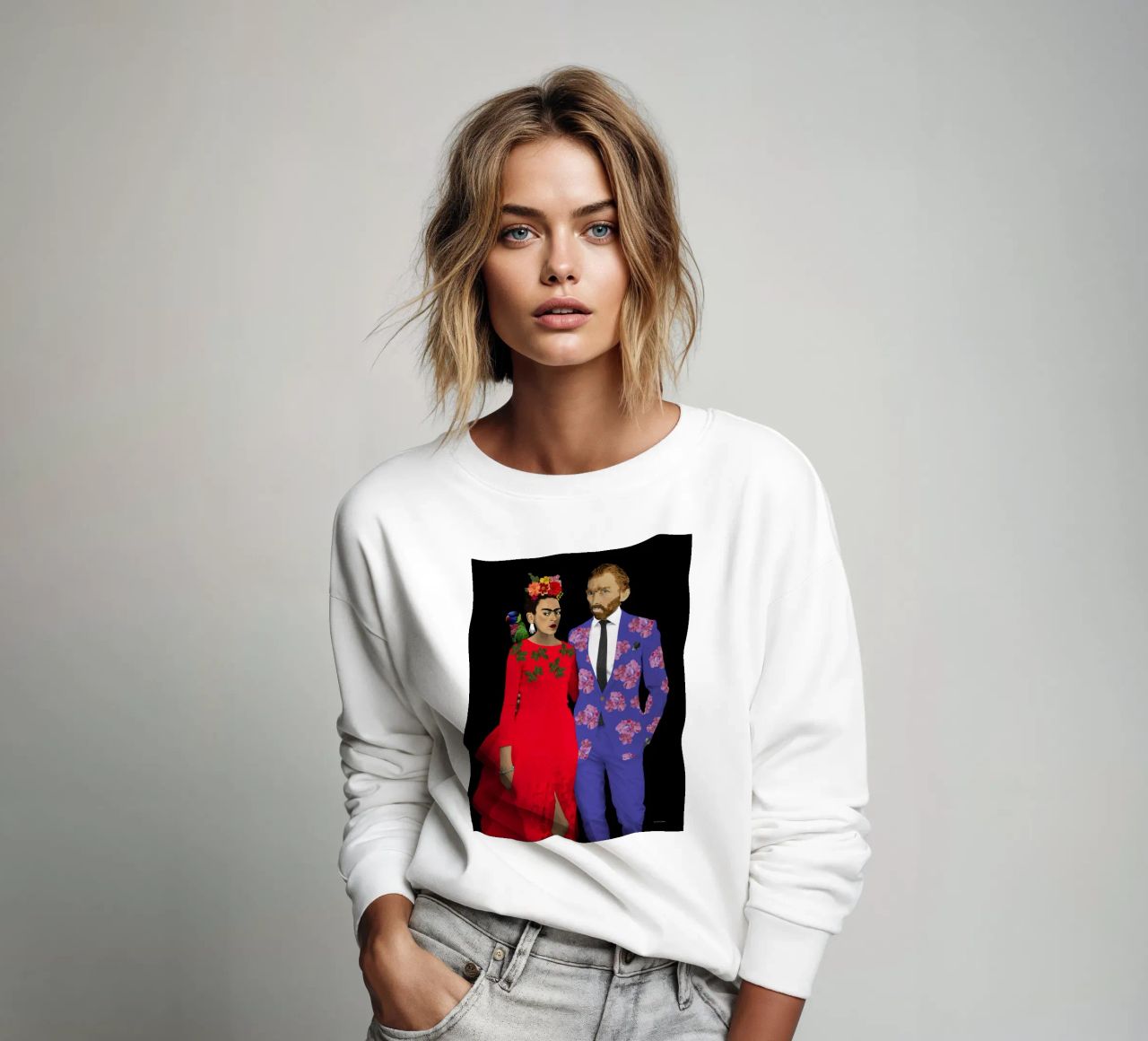 Frida & Gogh sudadera de Ana Paula Hoppe