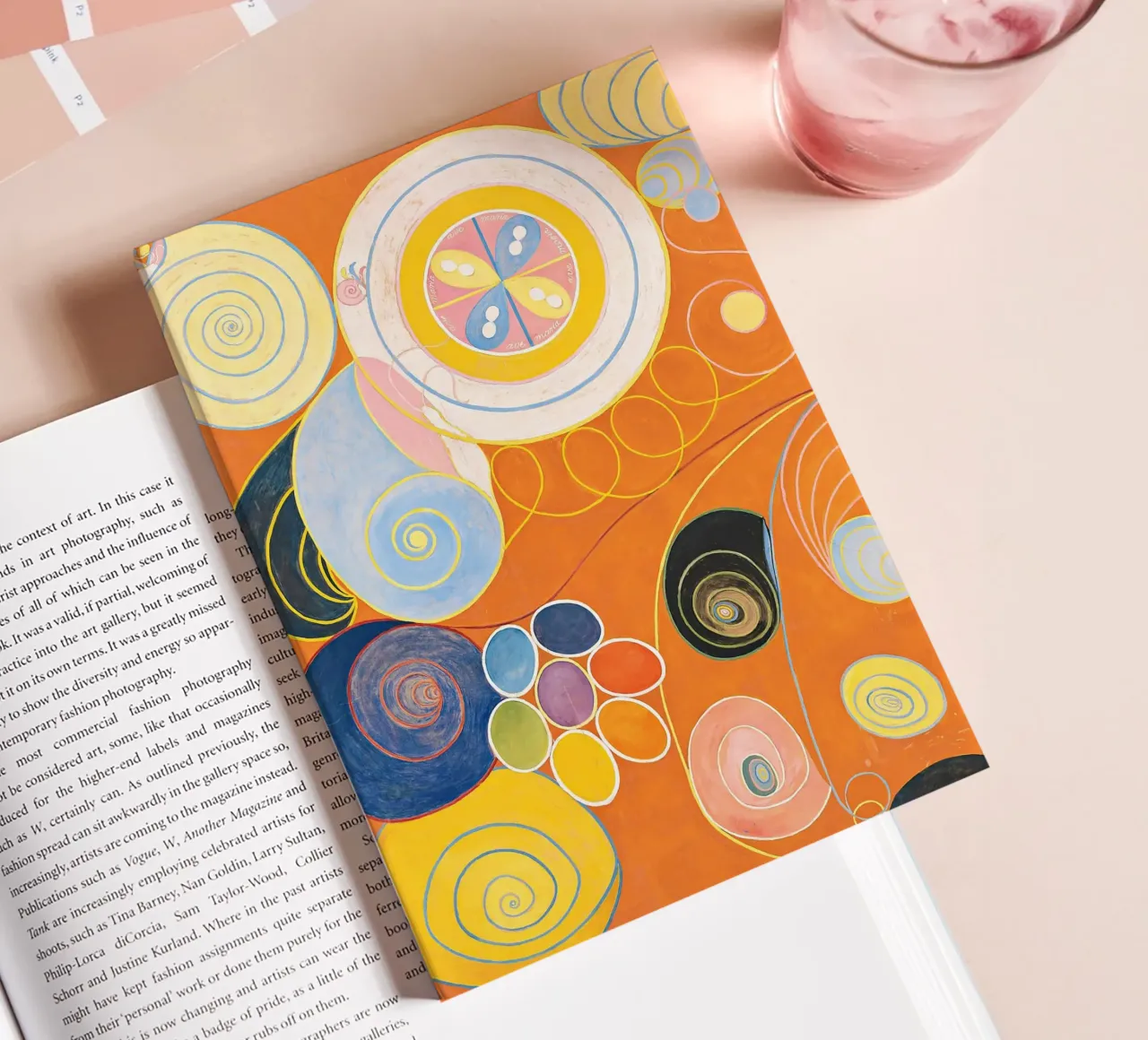 Groupe IV d'Hilma af Klint, n° 3. Les dix plus grands, la jeunesse carnet de notes de Jolie Prints