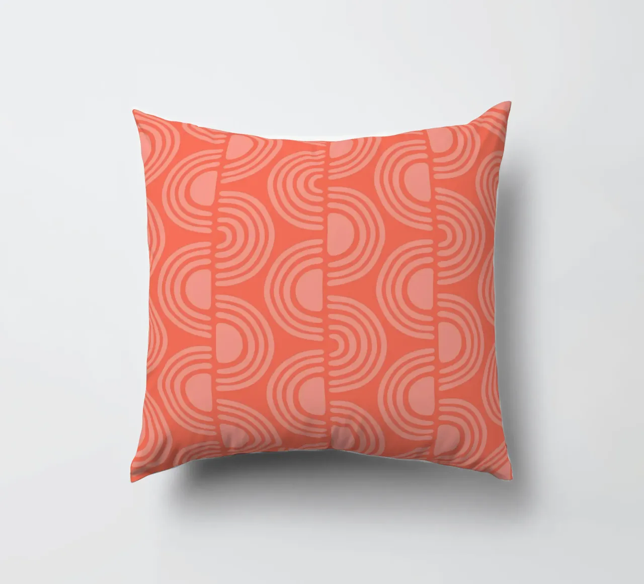 Retro Block Print cuscino da HonestiesPrints
