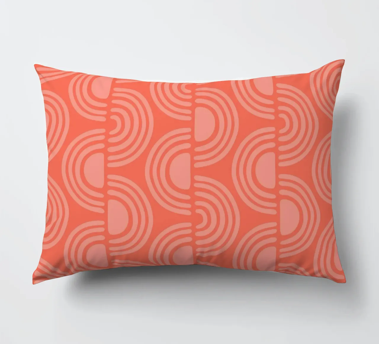 Retro Block Print cuscino da HonestiesPrints