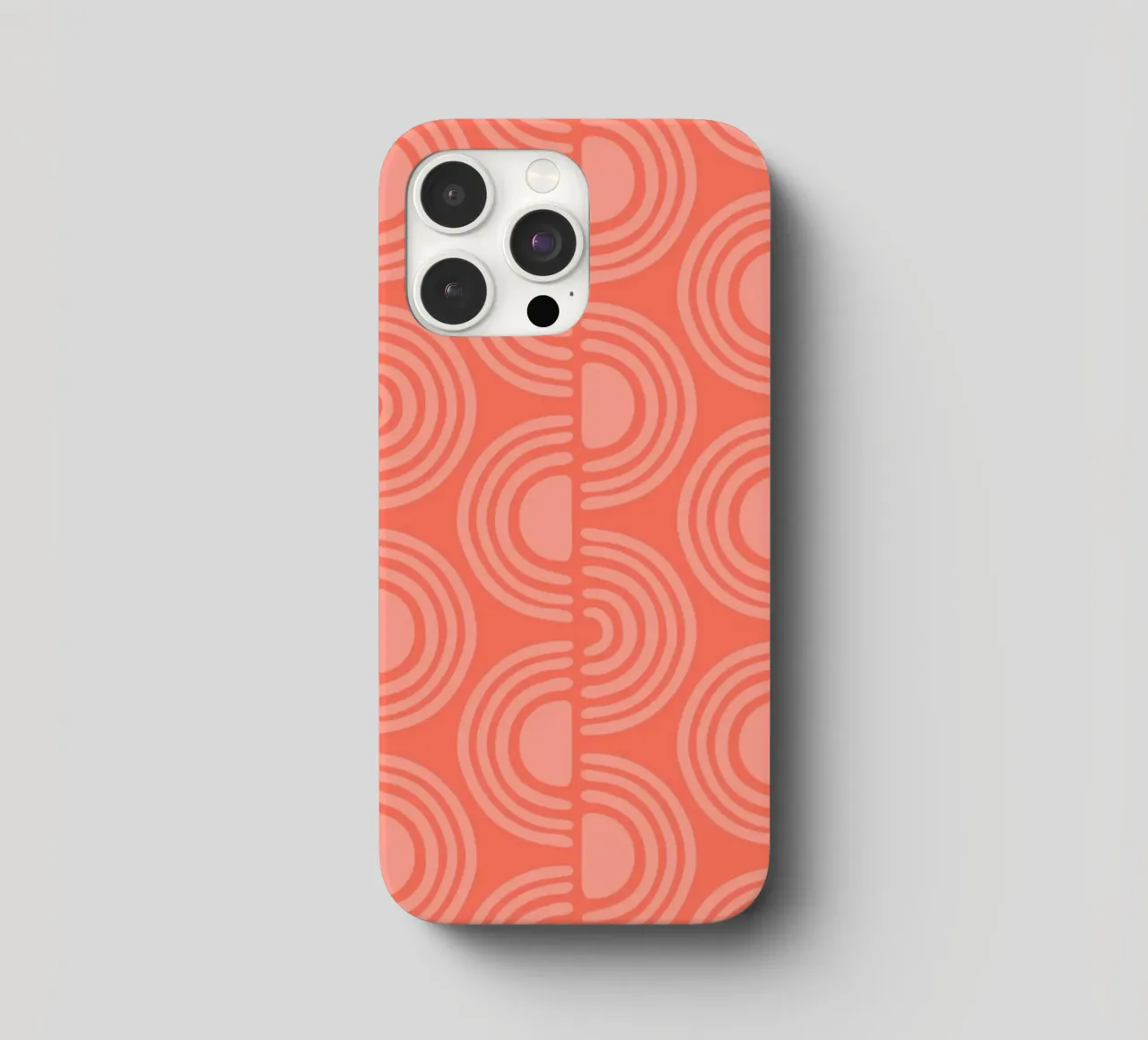 Retro Block Print cover iphone da HonestiesPrints