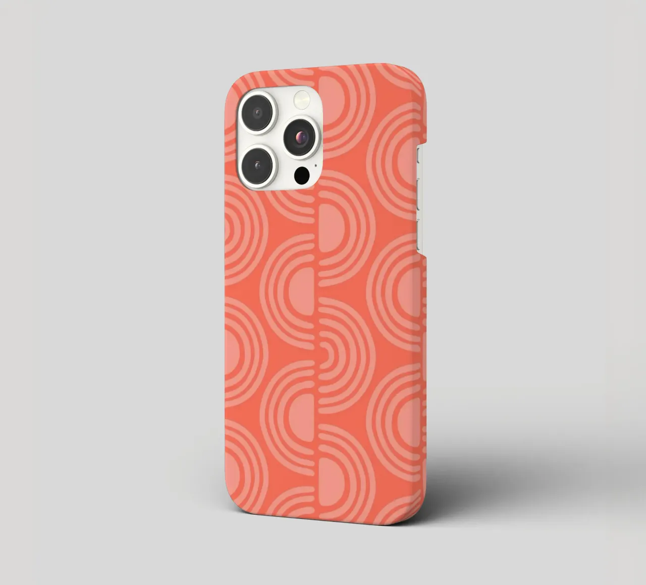 Retro Block Print cover iphone da HonestiesPrints