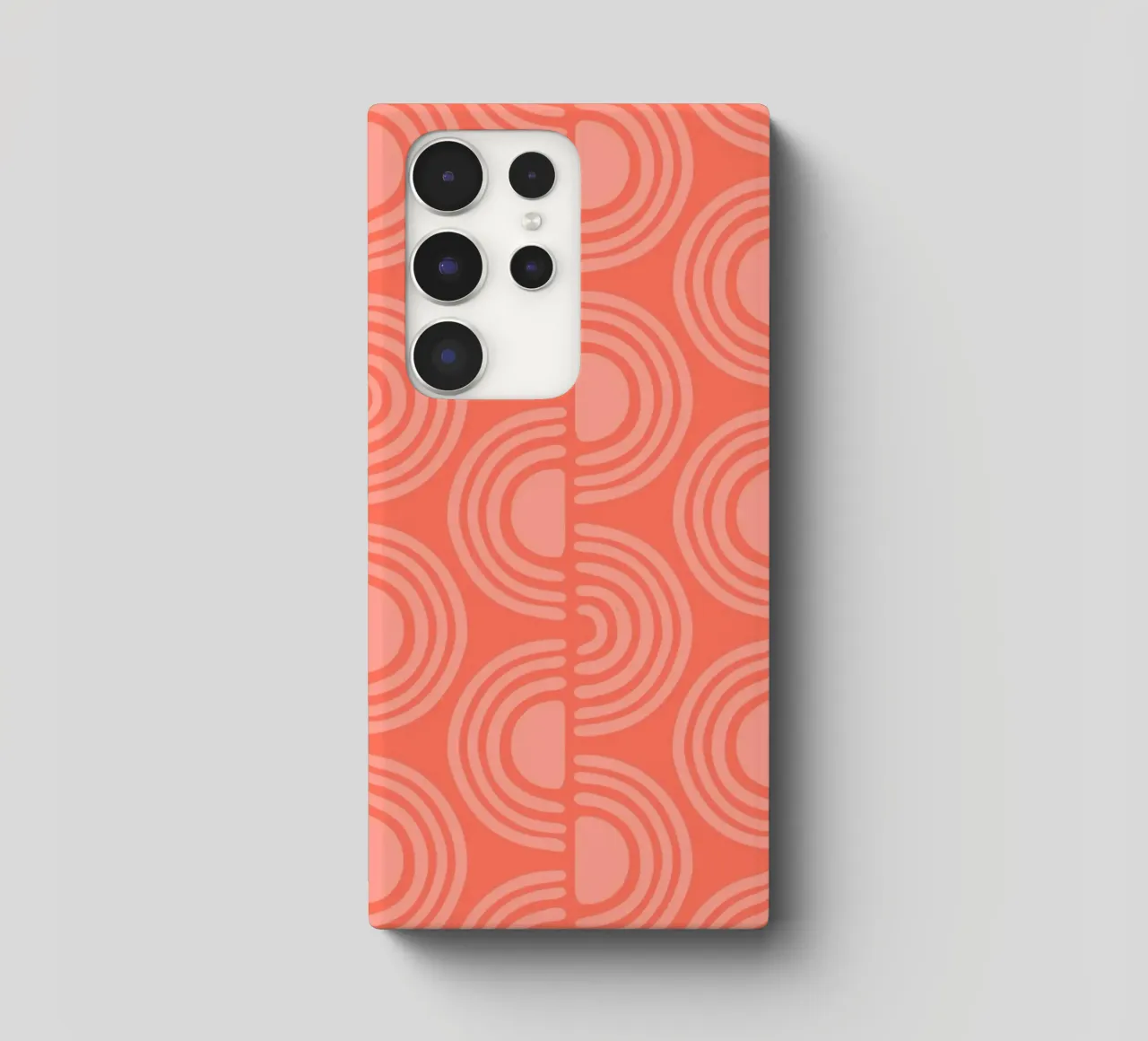 Retro Block Print cover samsung da HonestiesPrints