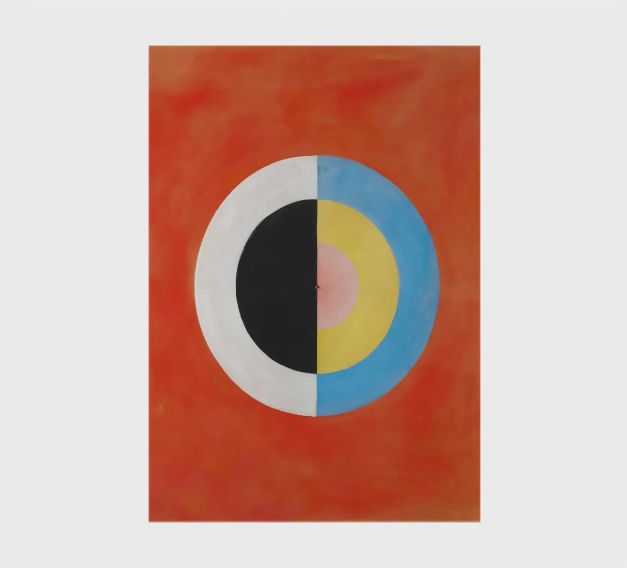 Hilma af Klint "The Swan, No. 17" notebook by Jolie Prints