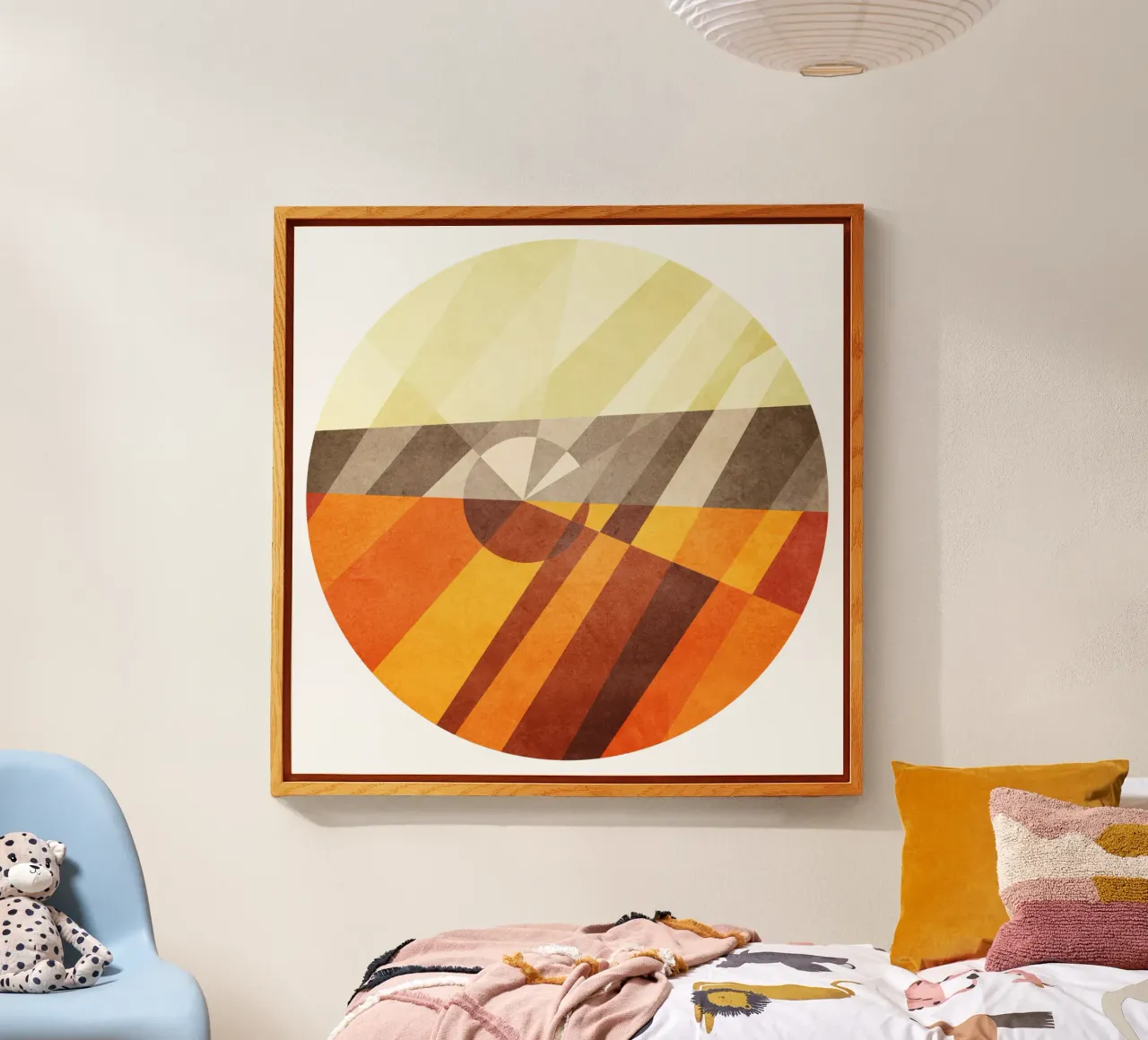 Earth Acryl-Glas von Poetry Geometry