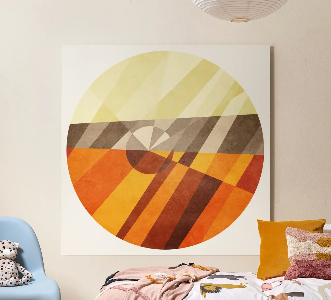 Earth Acryl-Glas von Poetry Geometry