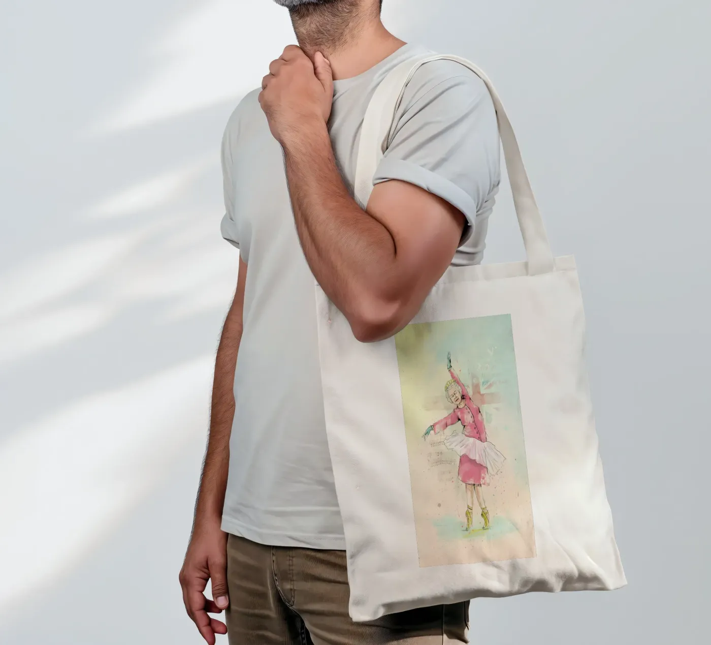 Dancing Queen tote bag by Balazs Solti