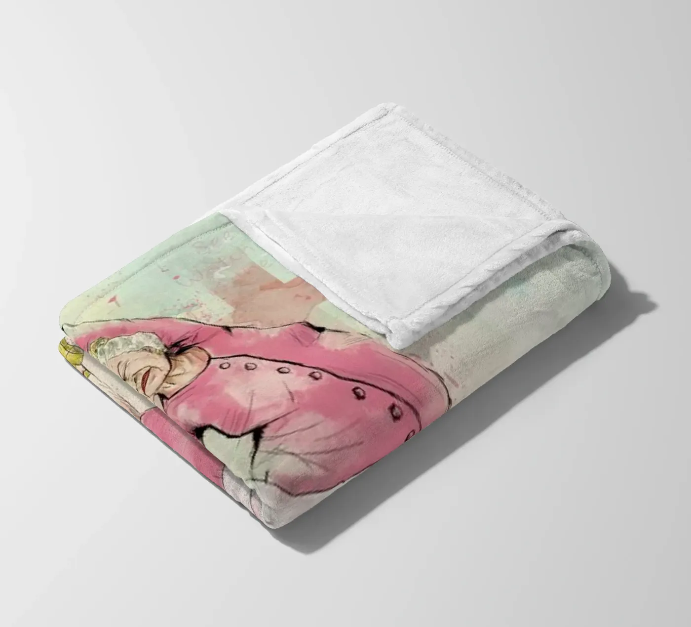 Dancing Queen fleece blanket by Balazs Solti