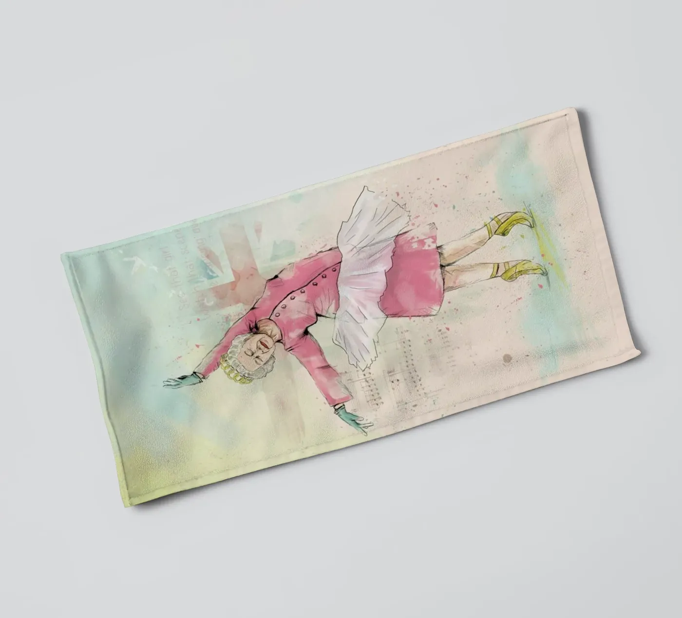 Dancing Queen serviette de bain de Balazs Solti