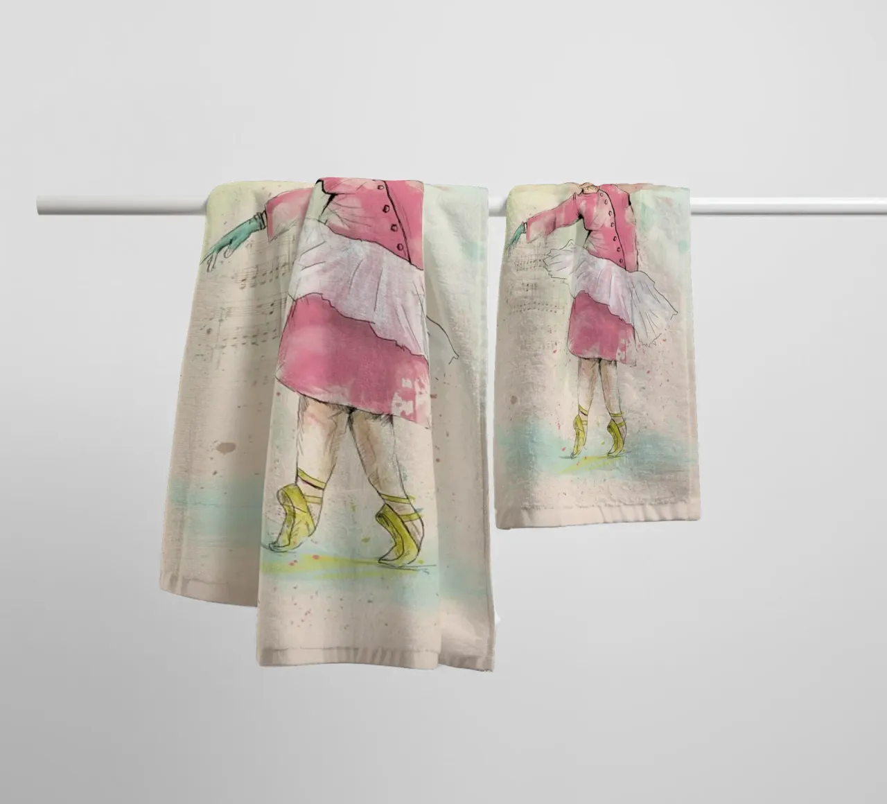 Dancing Queen badhanddoek van Balazs Solti