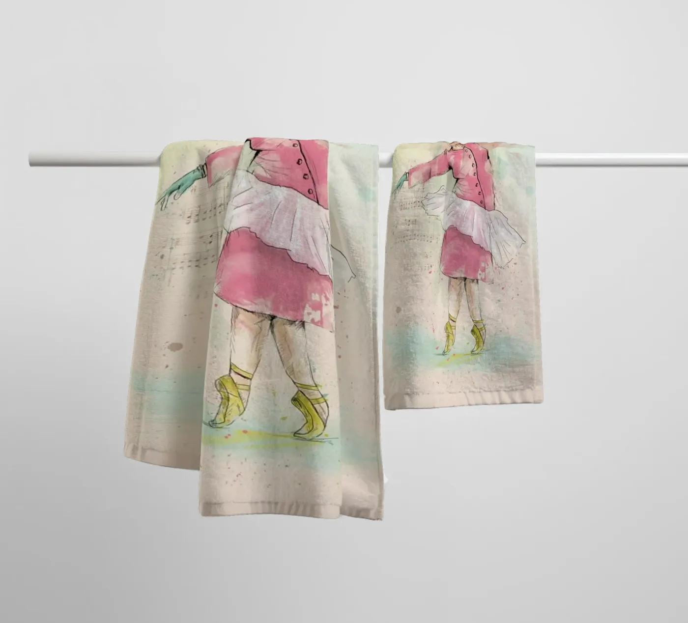 Dancing Queen towel by Balazs Solti