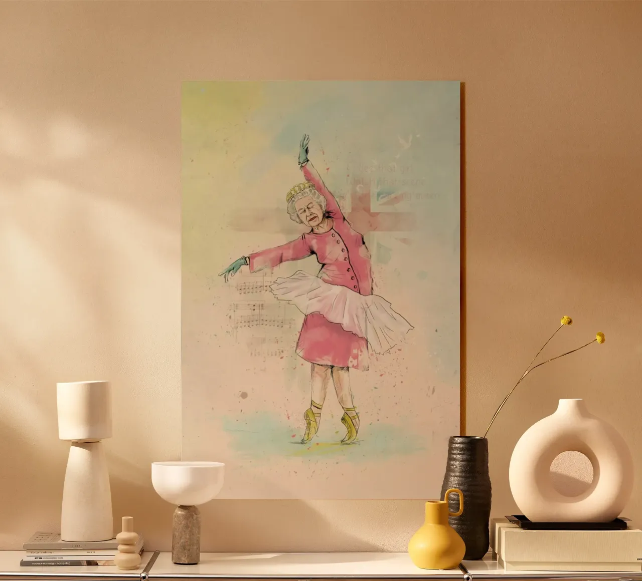 Dancing Queen plexiglas de Balazs Solti