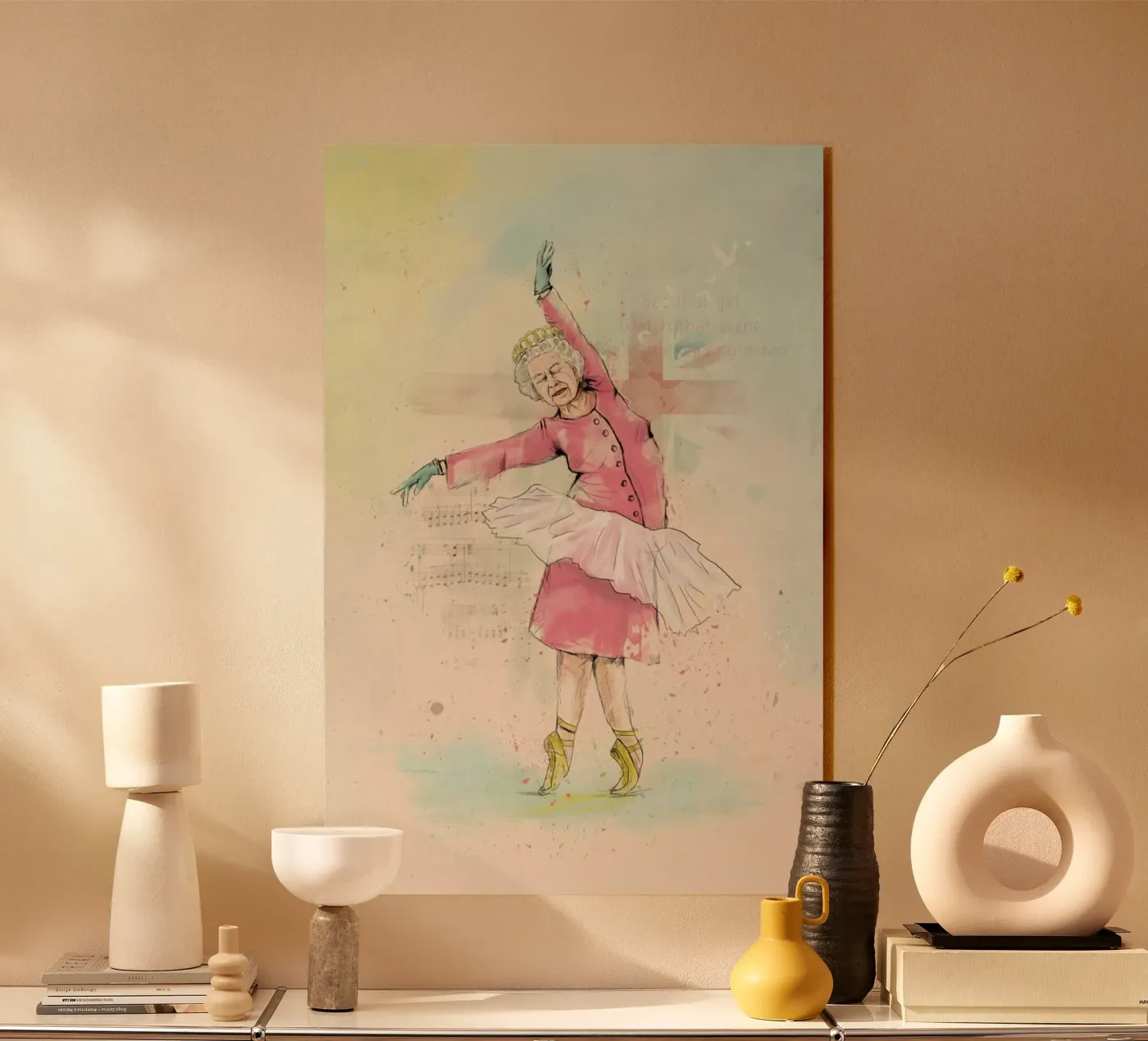 Dancing Queen Acryl-Glas von Balazs Solti