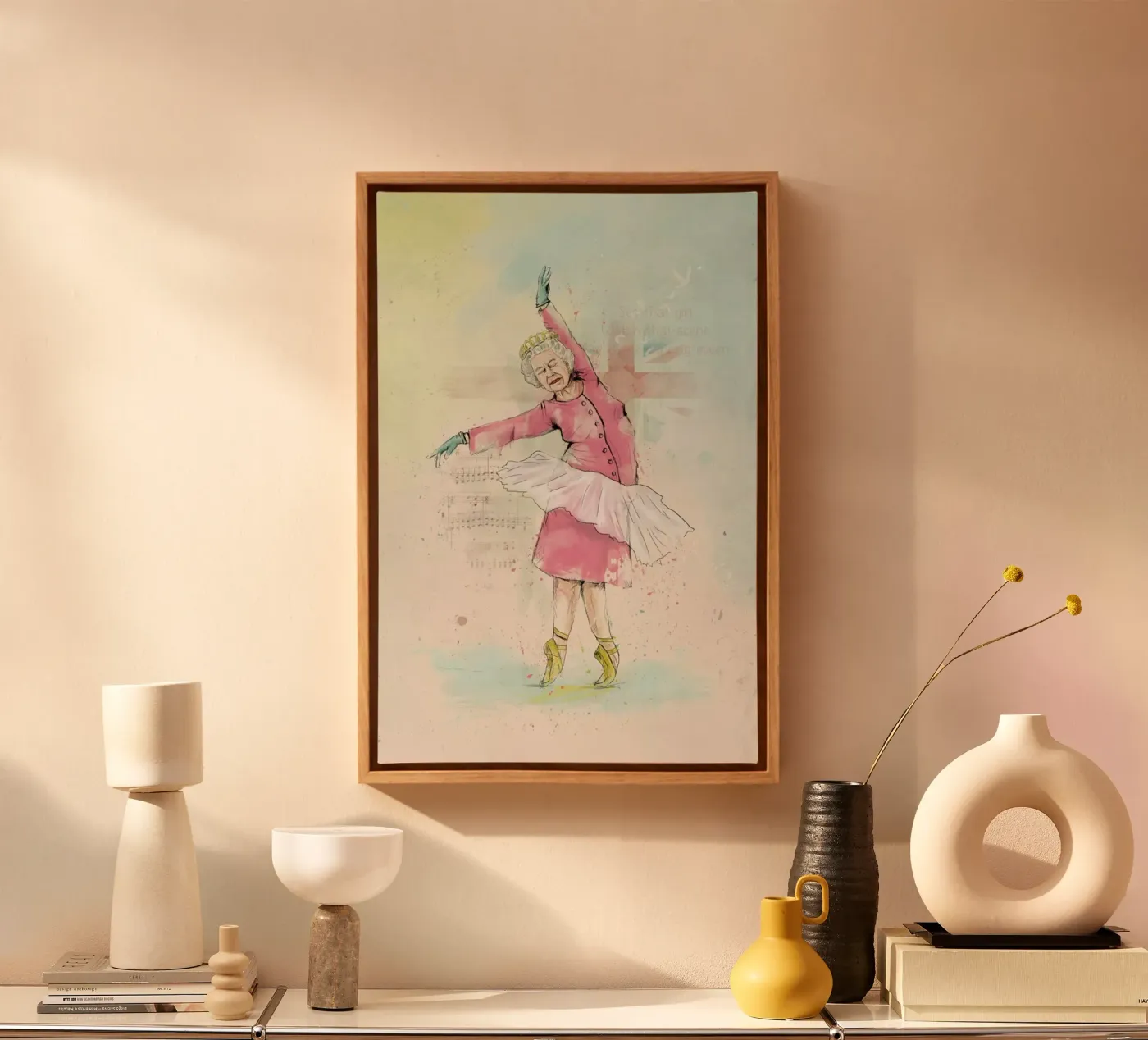 Dancing Queen canvas by Balazs Solti