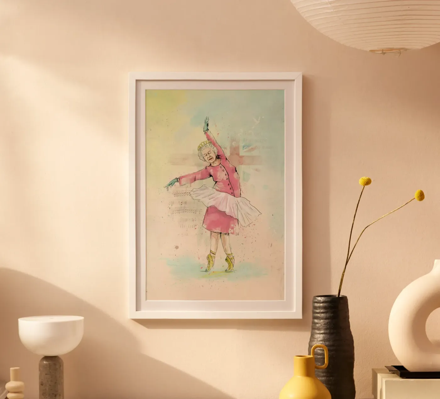 Dancing Queen Poster von Balazs Solti