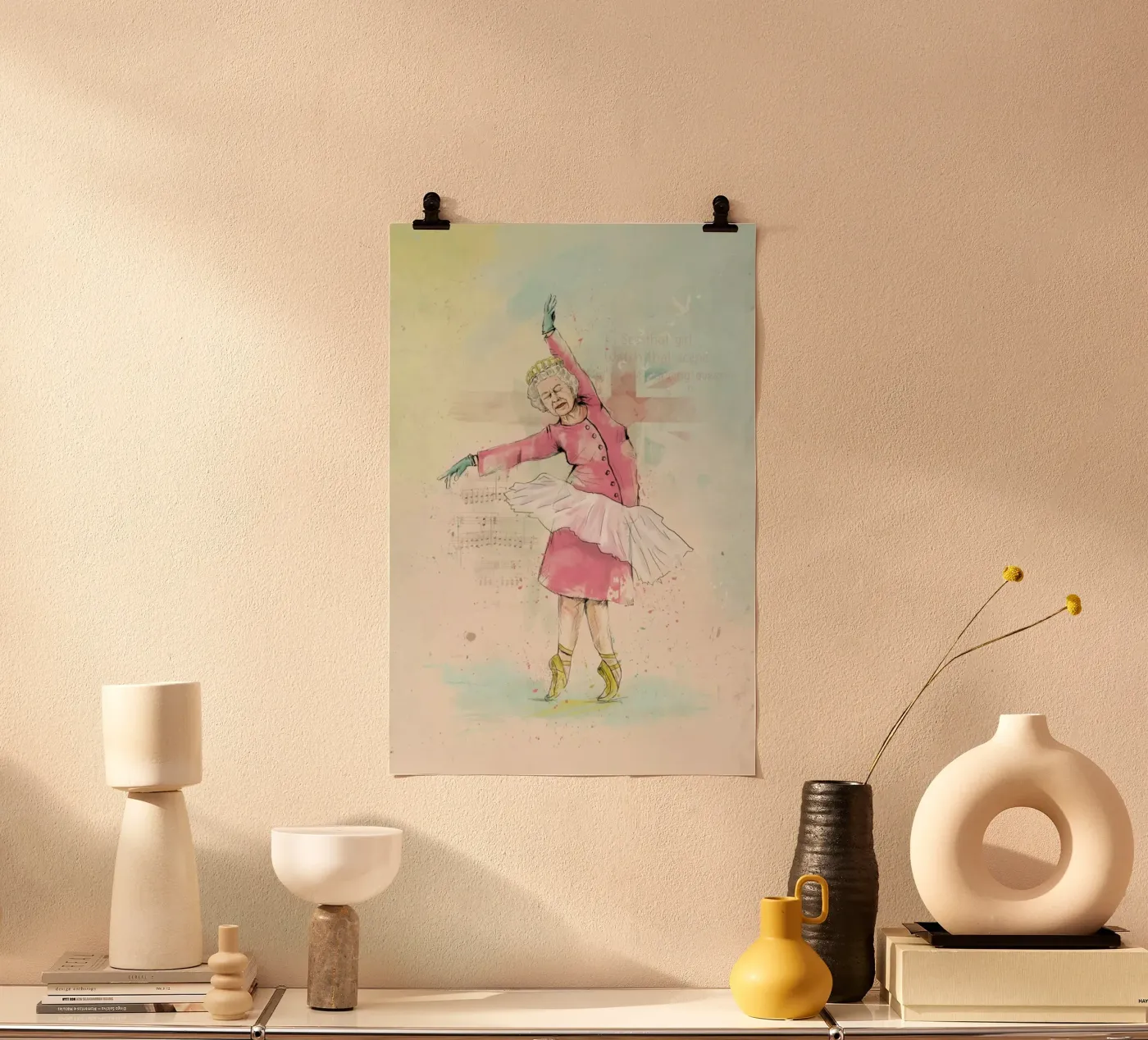 Dancing Queen Poster von Balazs Solti