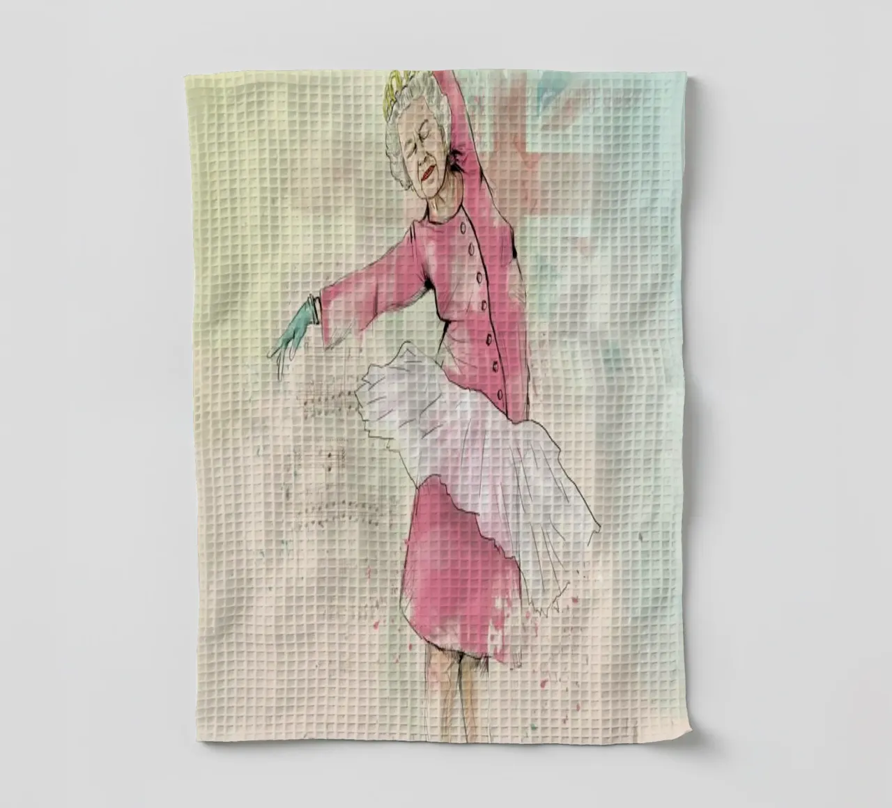 Dancing Queen torchon de Balazs Solti