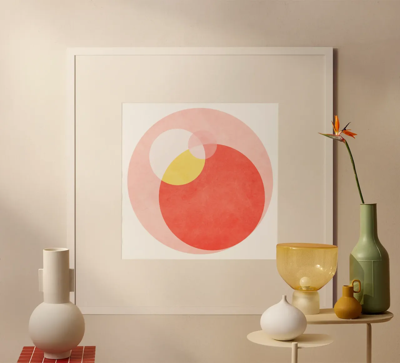 Gently poster by Poetry Geometry