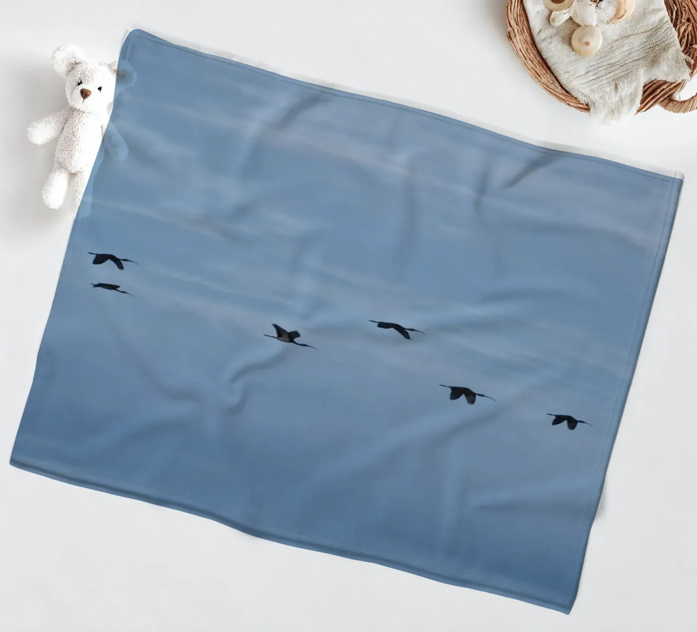 Flying plaid polaire de Carol Maia