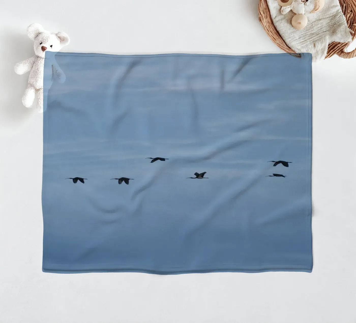 Flying plaid polaire de Carol Maia