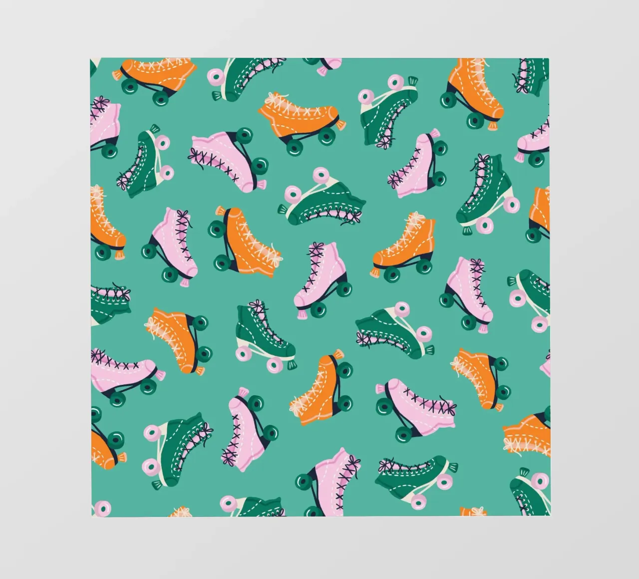 Rollerskates fotobehang van HonestiesPrints