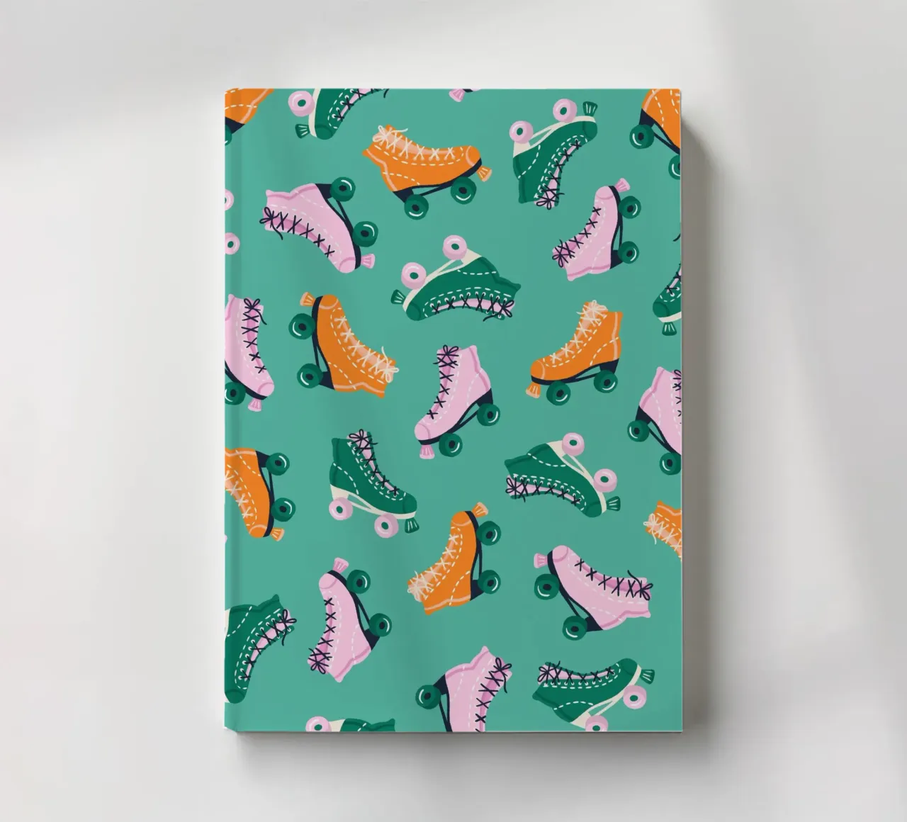 Rollerskates notebook by HonestiesPrints