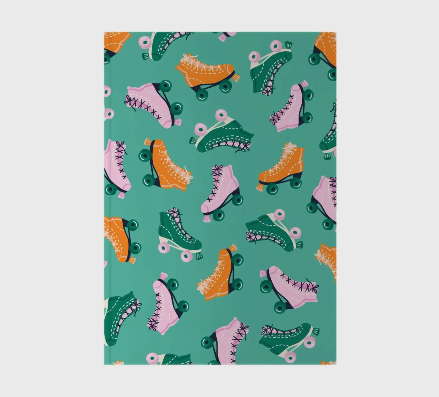 Rollerskates notebook by HonestiesPrints