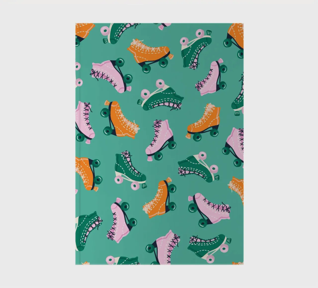 Rollerskates notebook by HonestiesPrints