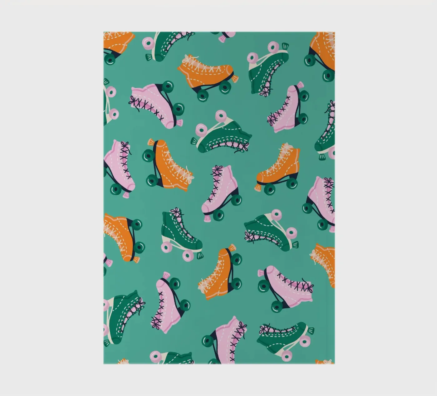 Rollerskates notebook by HonestiesPrints