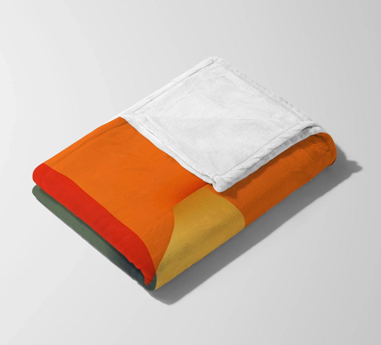 Minimalistic Abstract Retro Poster Cut Design coperta in pile da Autofocus