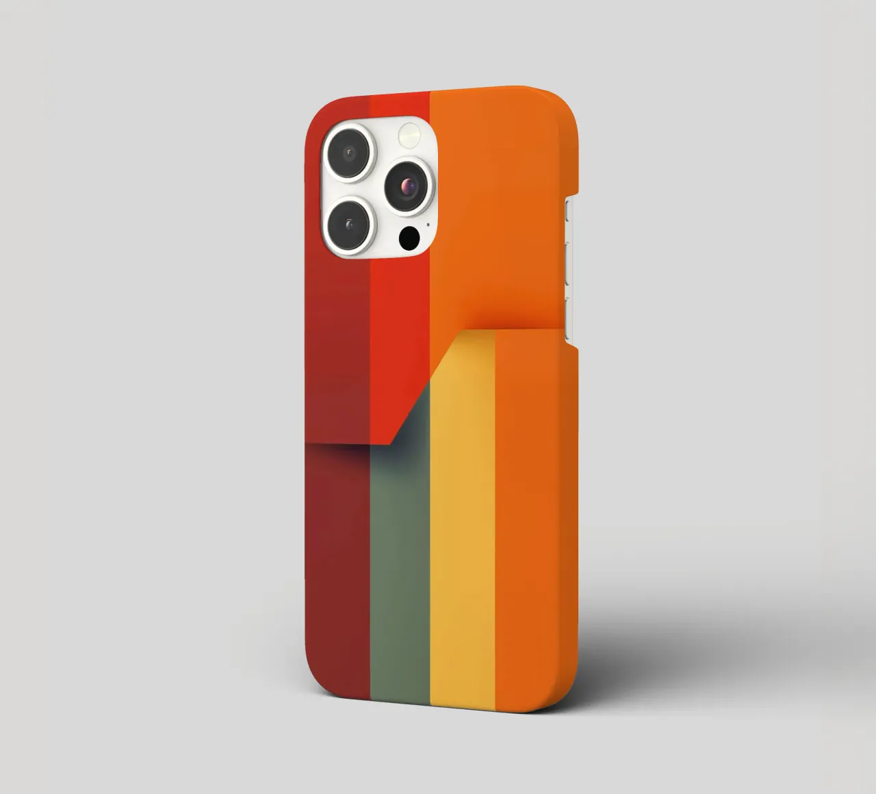 Minimalistic Abstract Retro Poster Cut Design cover iphone da Autofocus