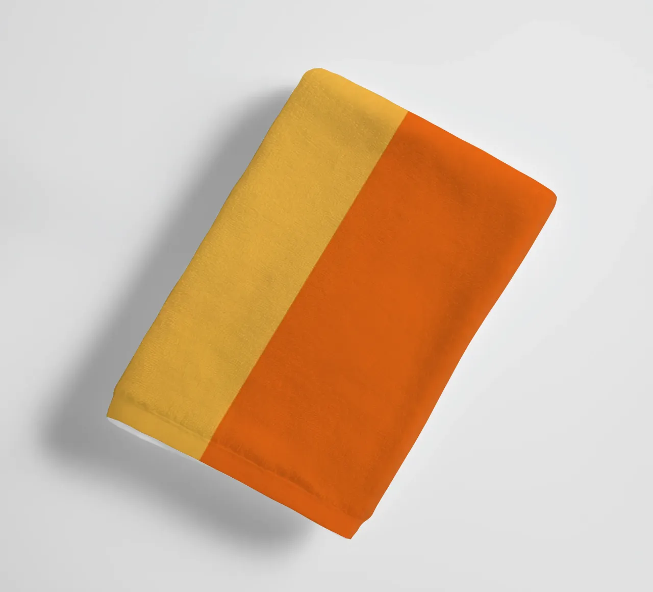 Minimalistic Abstract Retro Poster Cut Design Handtuch von Autofocus