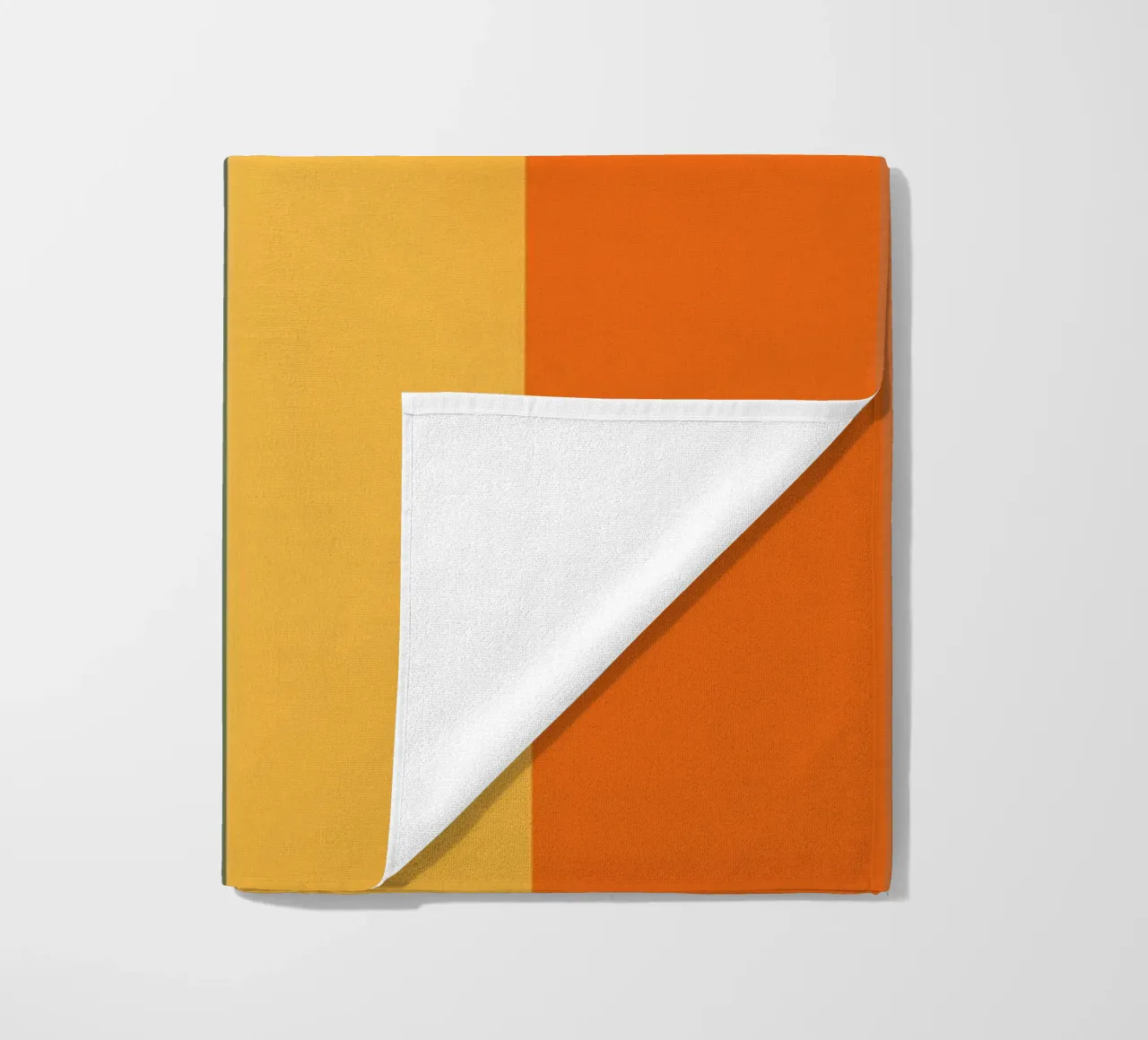 Minimalistic Abstract Retro Poster Cut Design telo mare da Autofocus