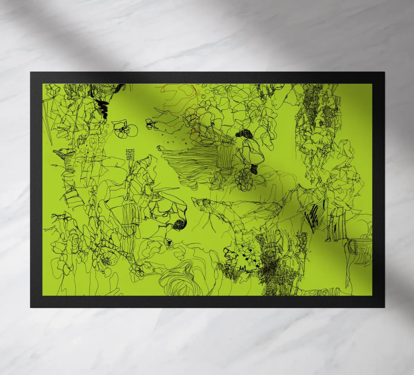 green doormat by k i m