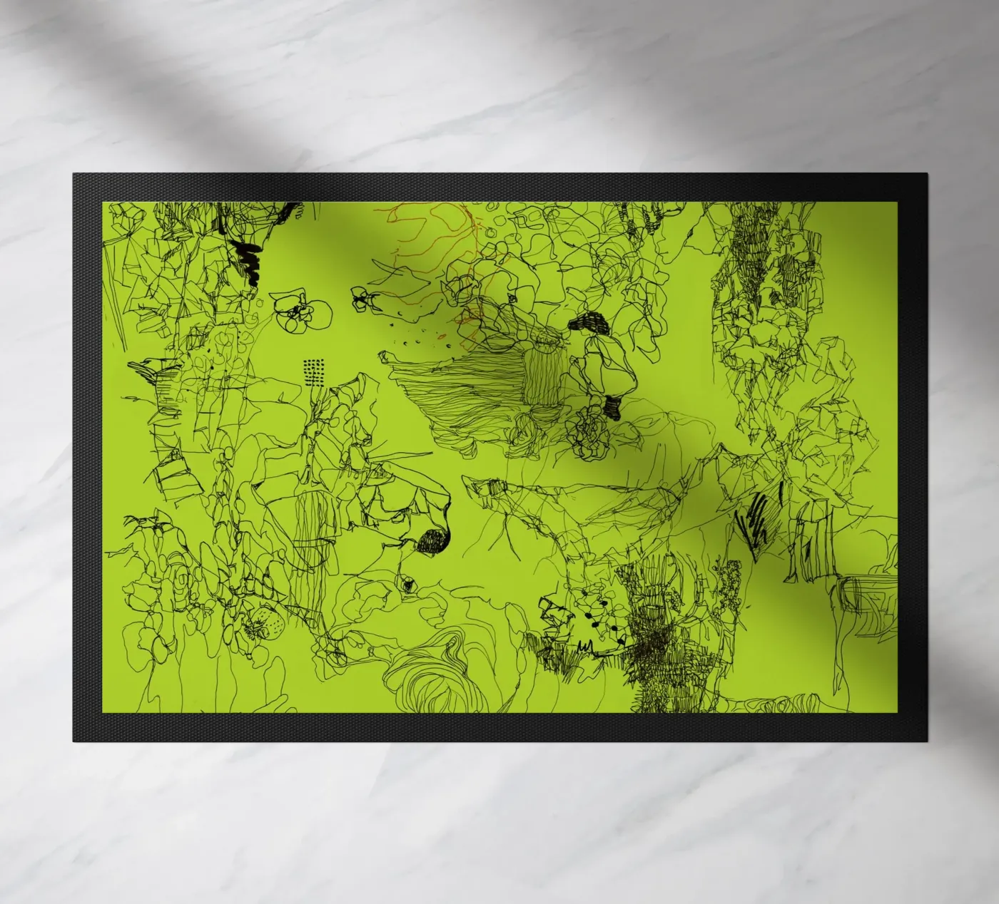 green deurmat van k i m