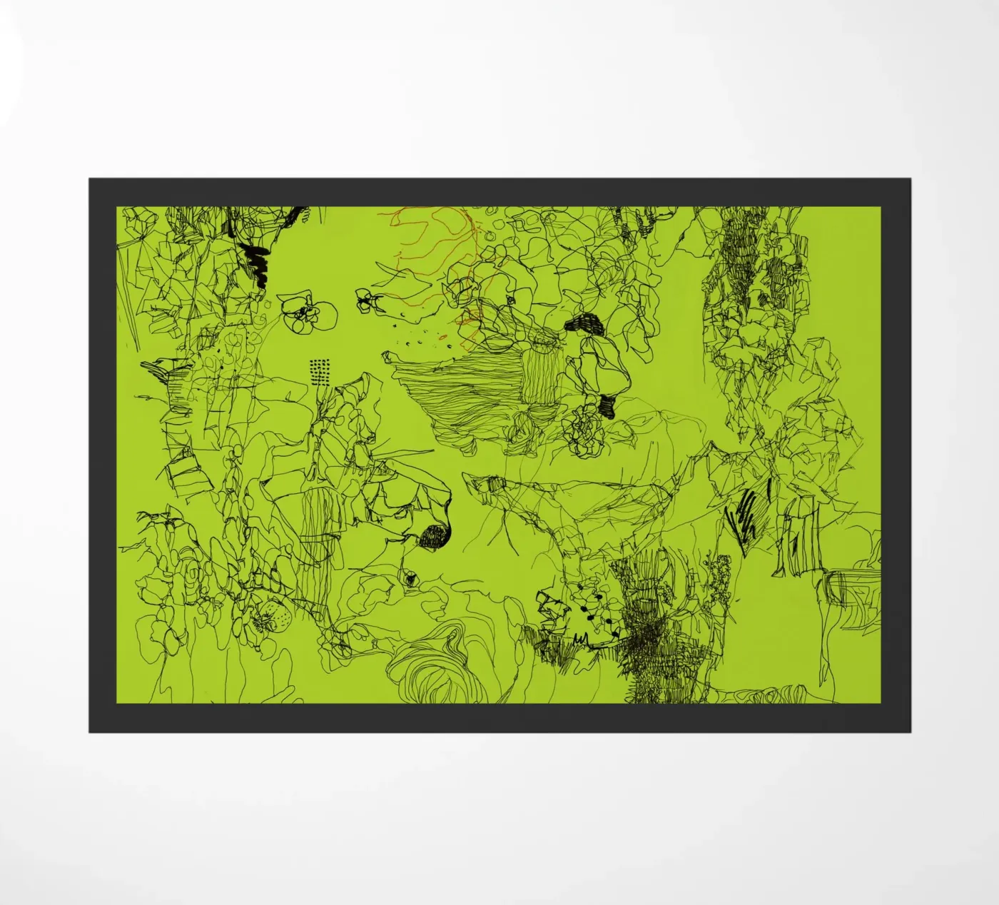 green deurmat van k i m