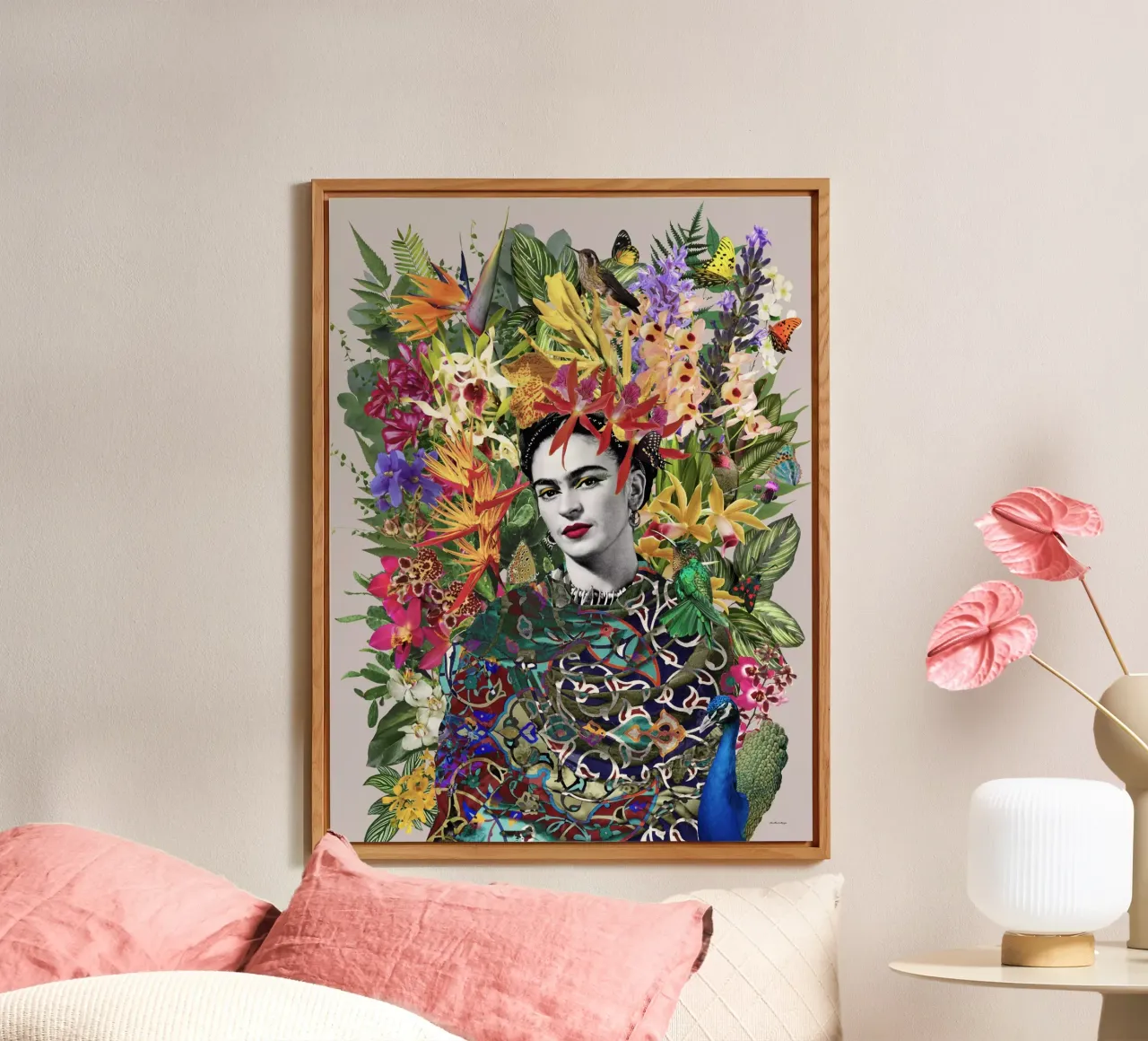 Gipsy Frida alluminio dibond da Ana Paula Hoppe