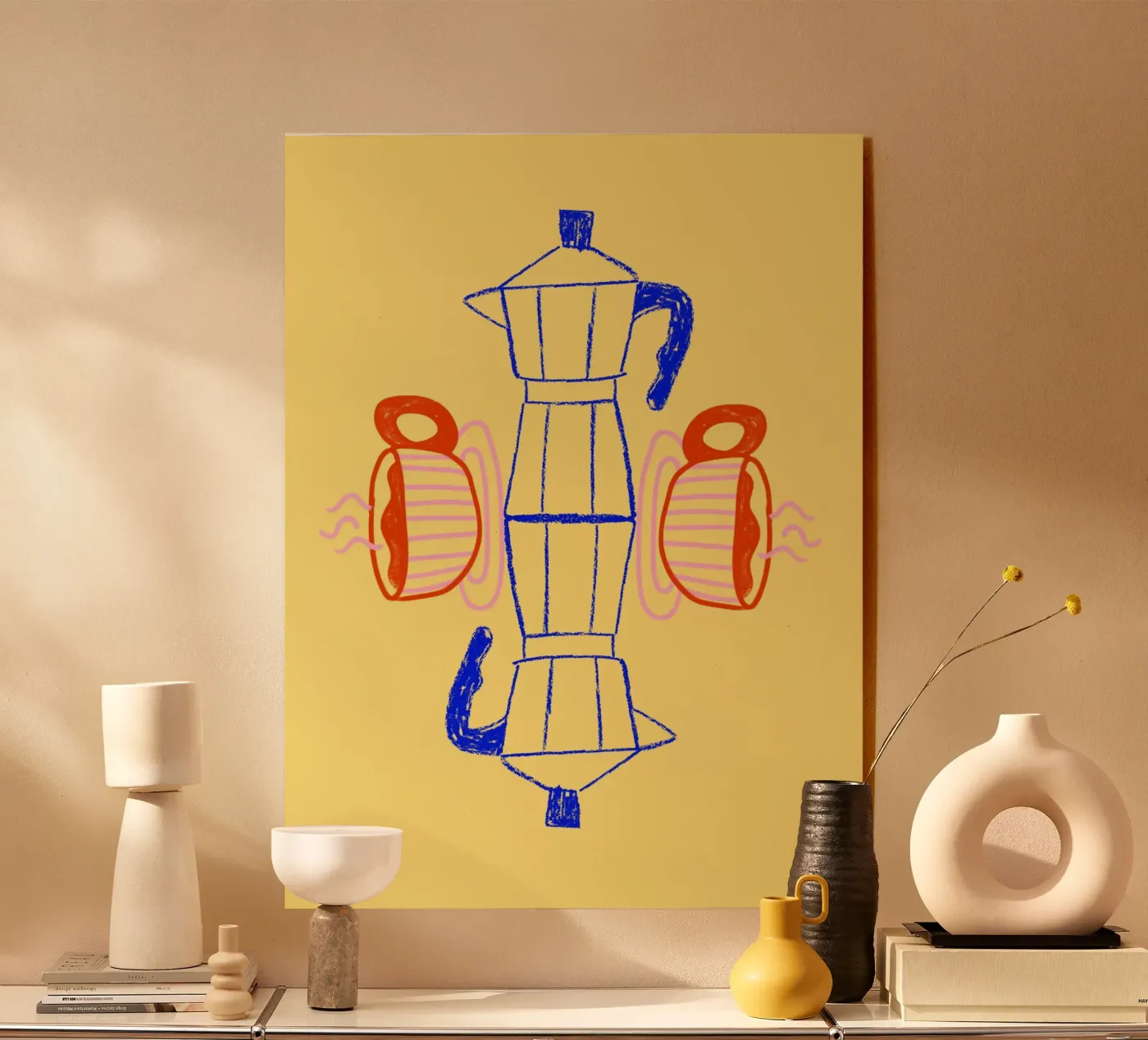 Espresso acryl van Cancel Simplicity