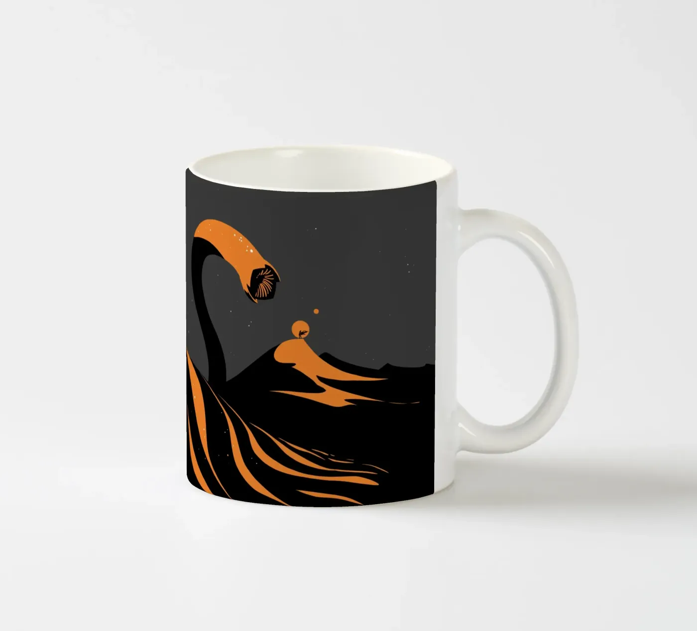 Sandworm ceramic mug by 7115
